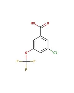 Astatech 3-CHLORO-5-(TRIFLUOROMETHOXY)BENZOIC ACID; 1G; Purity 95%; MDL-MFCD06660306